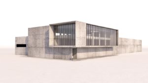 Kantoorgebouw 3D - EPB studie berekend door MijnEPB Evolis