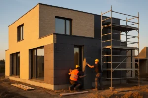 EPB-eisen 2026 Vlaanderen: energiezuinige nieuwbouw met isolatie op een Vlaamse bouwwerf