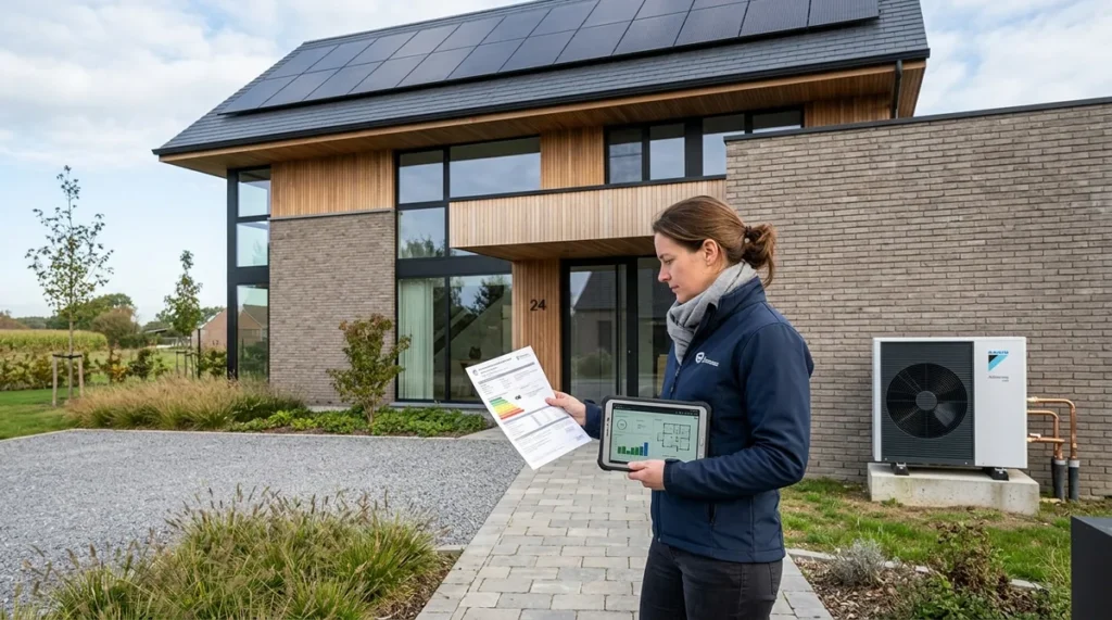 EPB aangifte indienen binnen welke termijn met EPB verslaggever bij nieuwbouwwoning