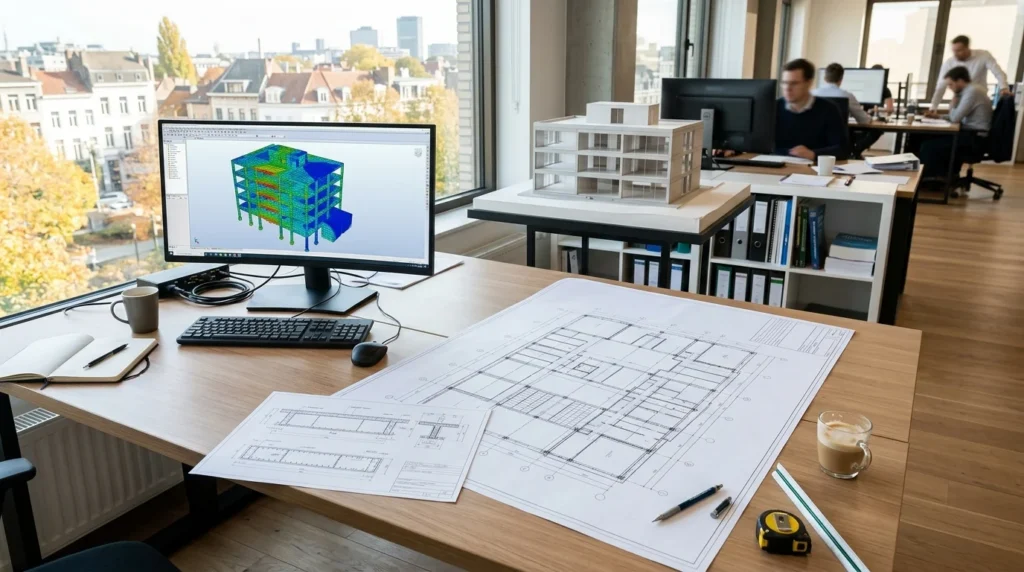 Nieuwe Eurocode 2 betonberekeningen en stabiliteitsstudie