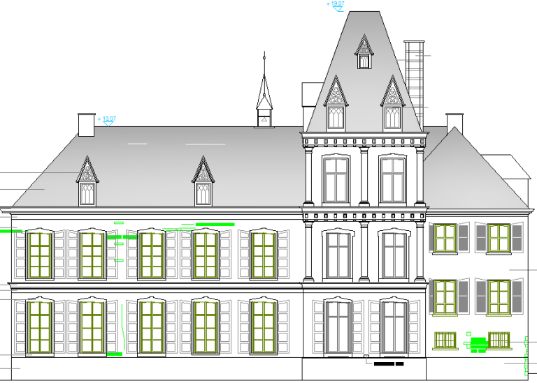 Herbestemming en renovatie van een kasteel