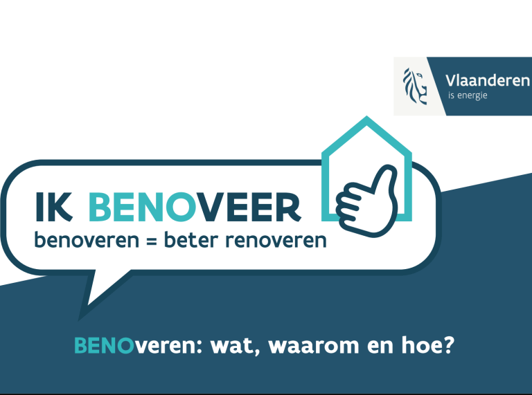 Ik benoveer = beter renoveren