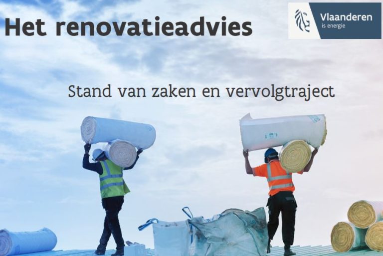 Renovatieadvies door de renovatieadviseur