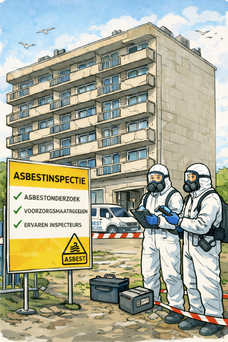 Asbestattest verplicht voor VME’s in Vlaanderen vanaf 1 januari 2027